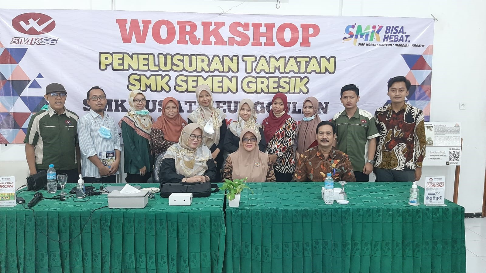 Workshop Penelusuran Tamatan SMK Semen Gresik Bersama Disnakertrans Provinsi Jawa Timur