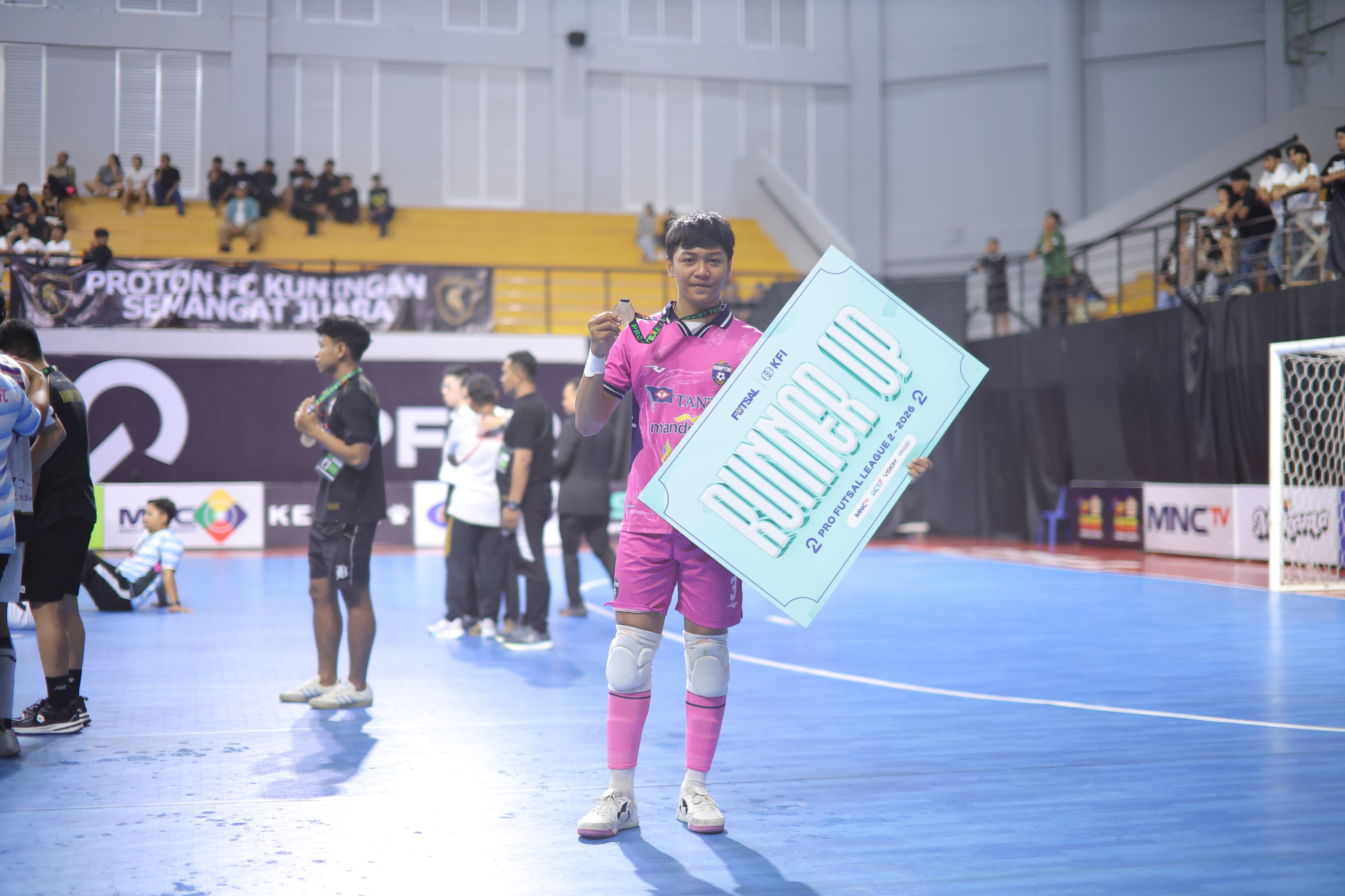 M. Lutfi Hatta Antar Hampton FC Raih Runner-up Liga Futsal Profesional Indonesia 2 (PFL 2) Tahun 2026