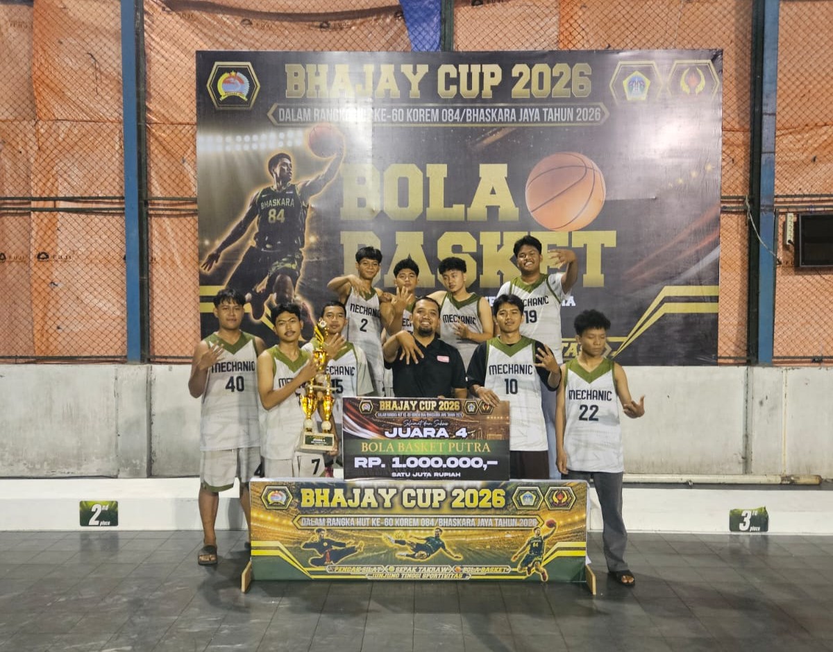 Tim Basket SMK SIG Raih Juara 4 BHAJAY Cup 2026
