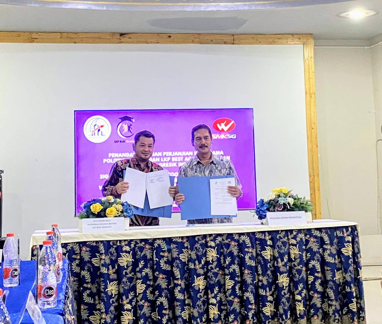 Kerja Sama Perhotelan dengan Poltek Batu dan LPK Best Academy